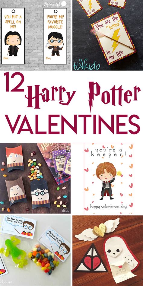 harry potter inspired valentines